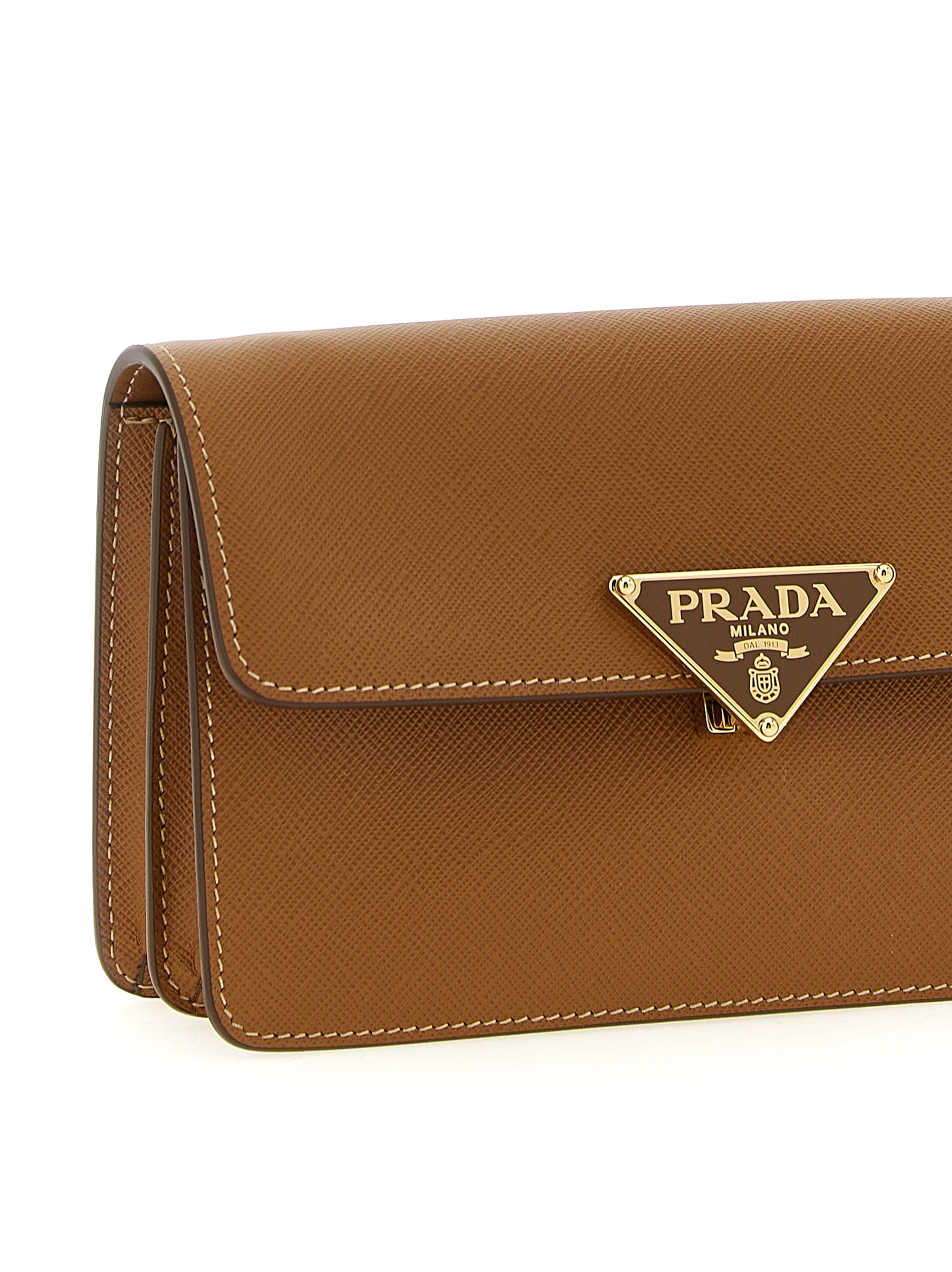 Prada Women Saffiano Mini Crossbody Bag