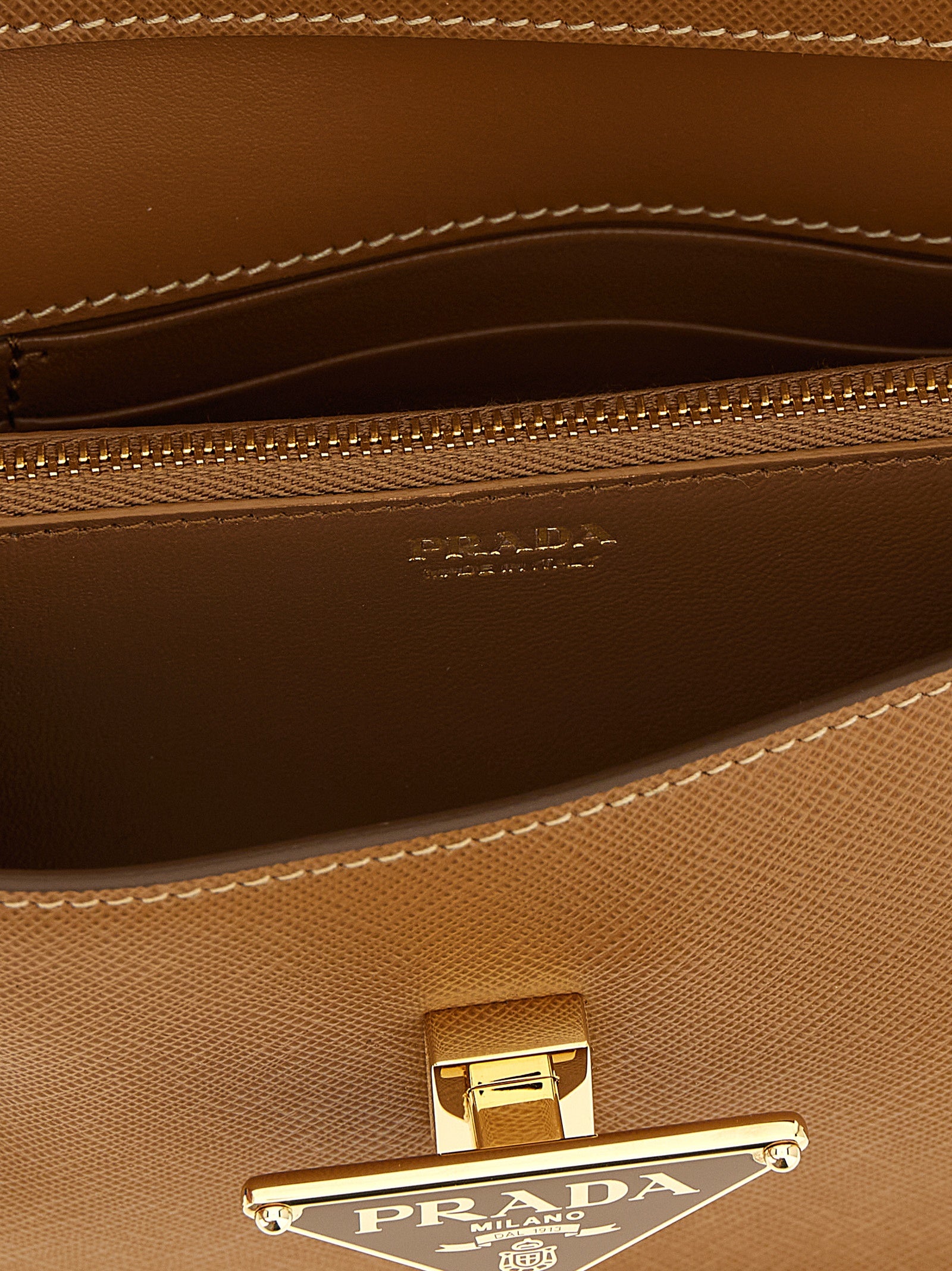 Prada Women Saffiano Mini Crossbody Bag