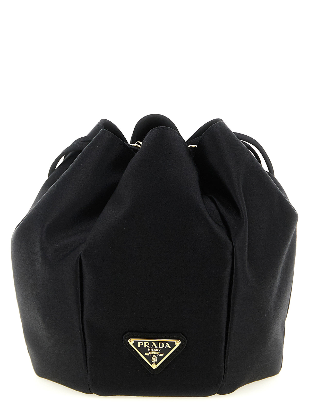 PRADA Prada Women Satin Mini Bucket Bag