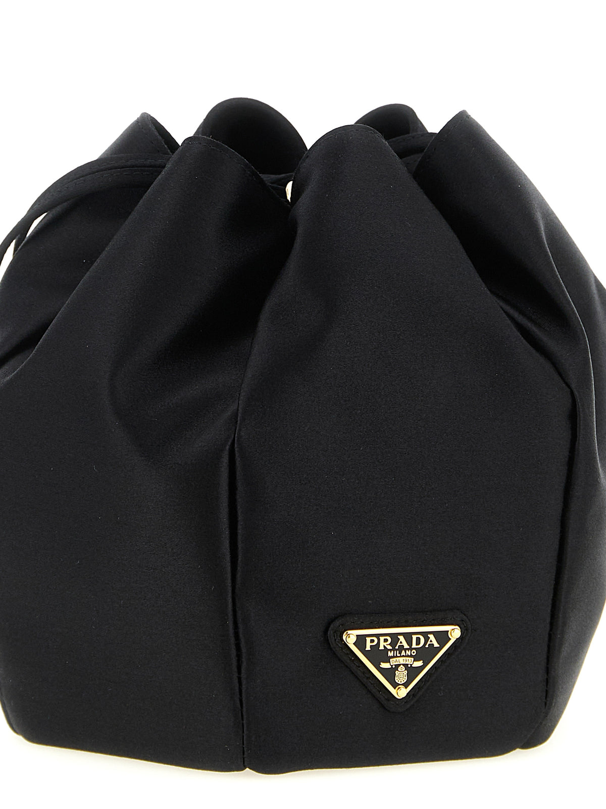 PRADA Prada Women Satin Mini Bucket Bag