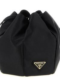 PRADA Prada Women Satin Mini Bucket Bag
