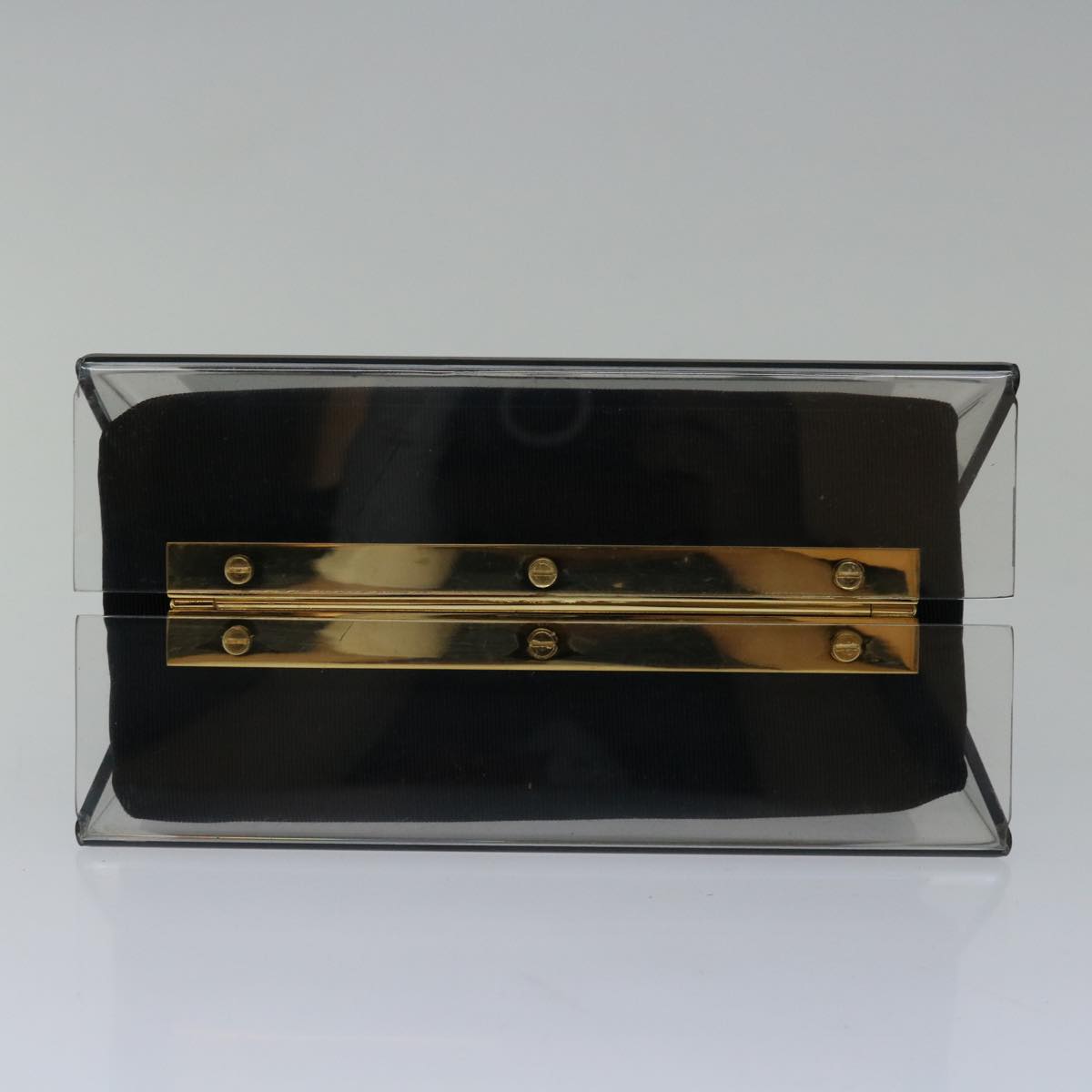 Salvatore Ferragamo Gancini Transparent Plastic Handbag (Pre-Owned)