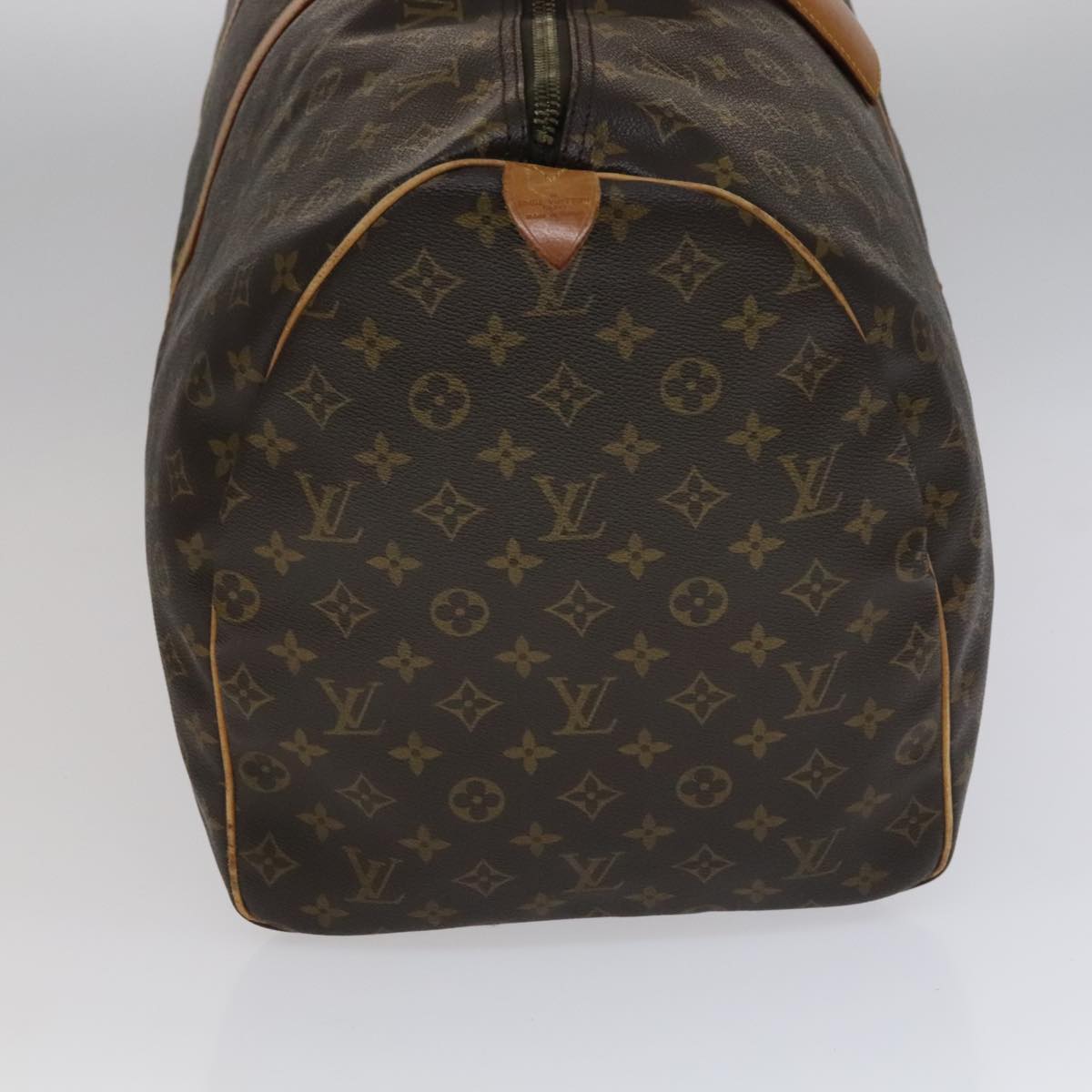 Louis Vuitton Keepall 60 Brown Canvas Travel Bag (Pre-Owned)