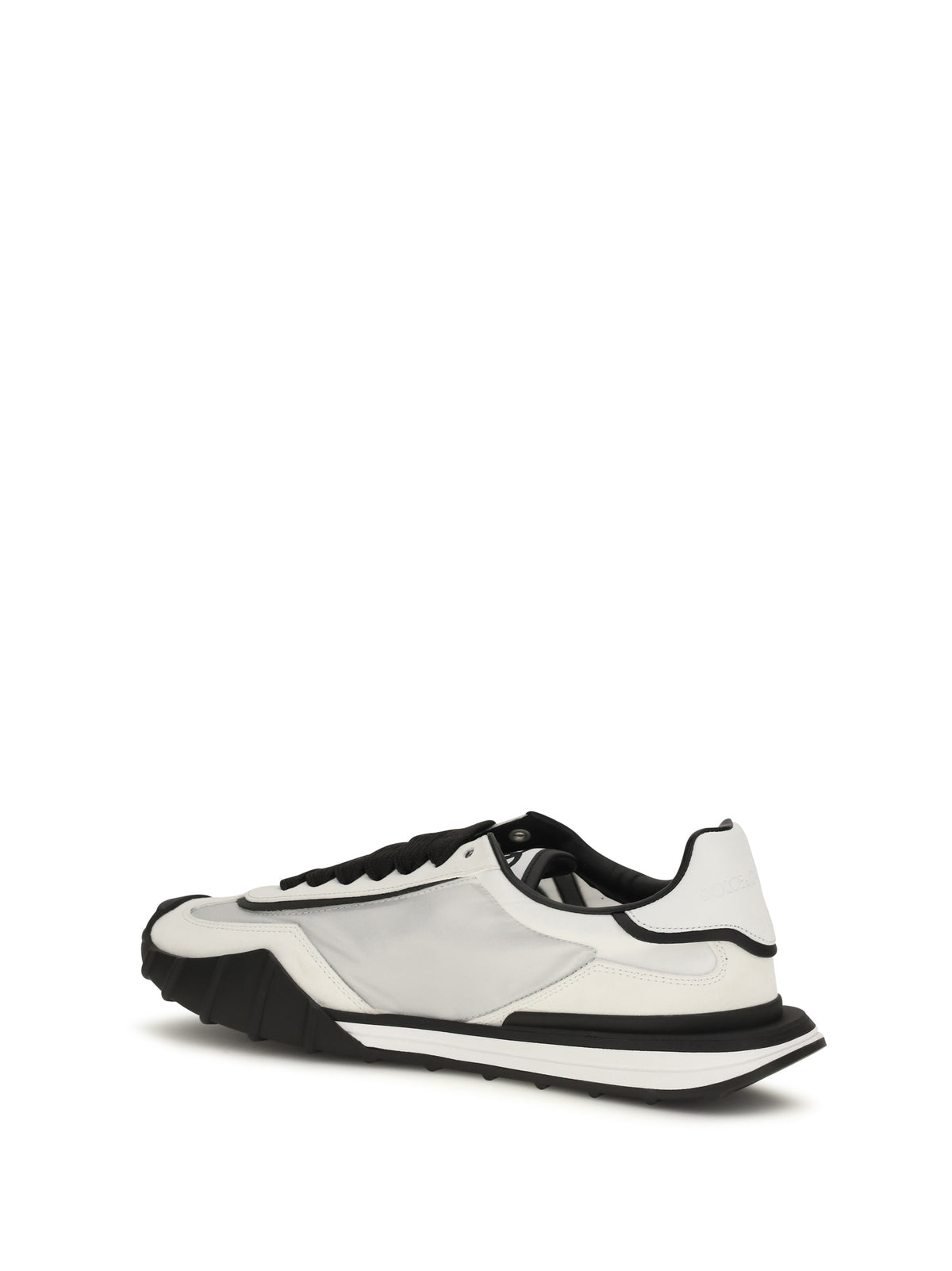 Dolce & Gabbana Men Dg Logo Leather Sneakers
