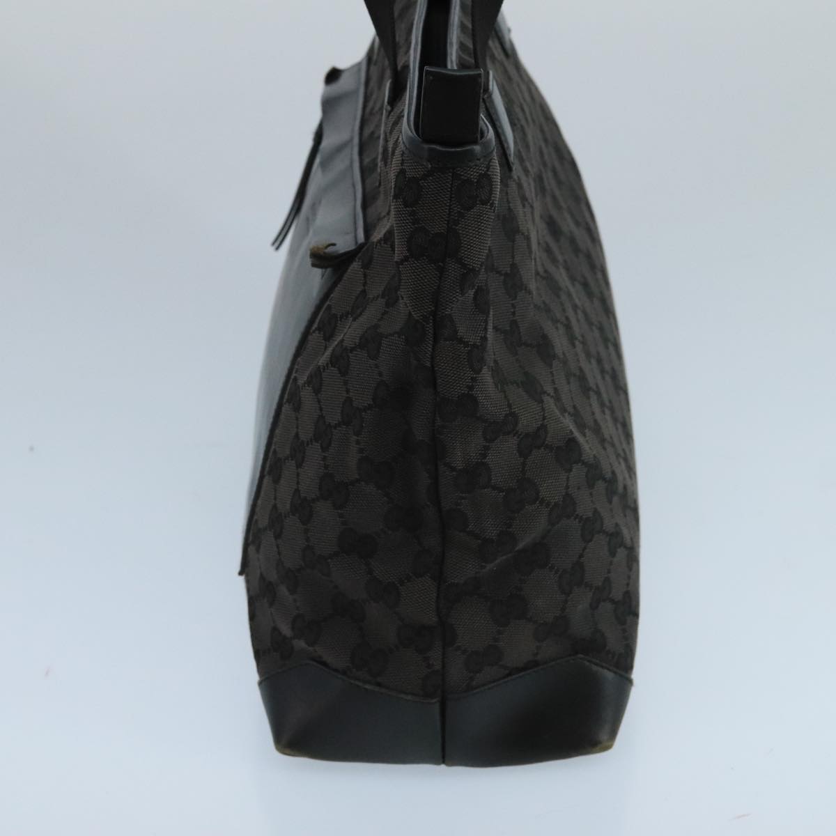 Gucci Black Canvas Tote Bag (Pre-Owned)