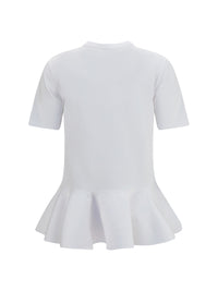 Alaïa Women Cotton Jersey Crinoline T-Shirt
