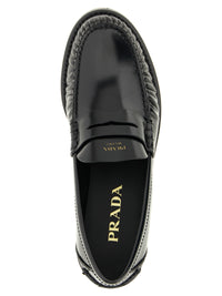 PRADA Prada Women Brushed Leather Loafers