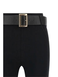 SELF-PORTRAIT Self-Portrait Women Stretch Jersey Leggings With Belt