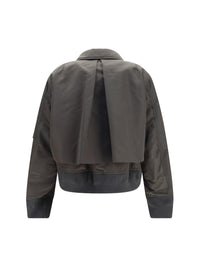Sacai Women Double-Zip Nylon Jacket