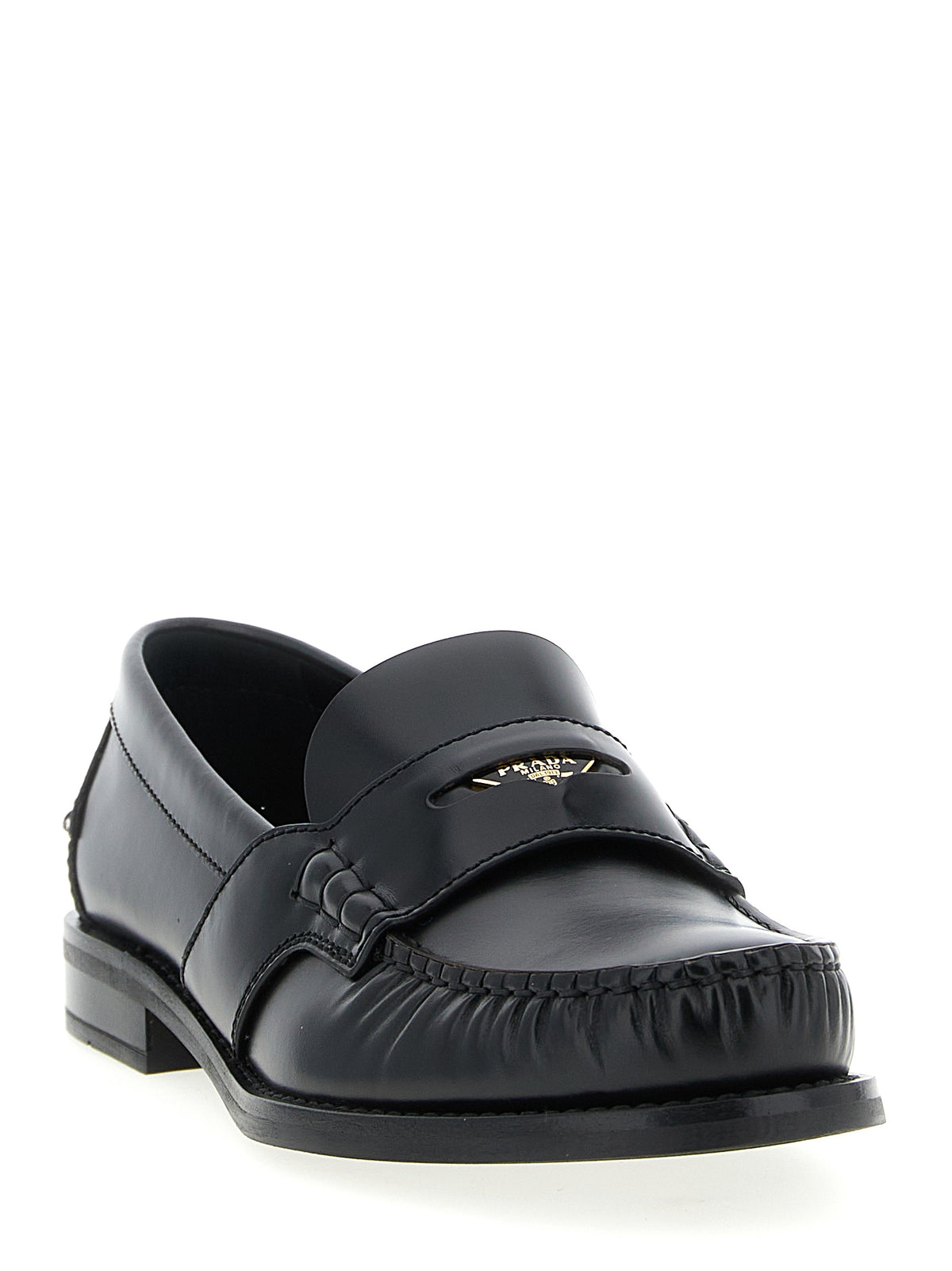 Prada Women Leather Loafers