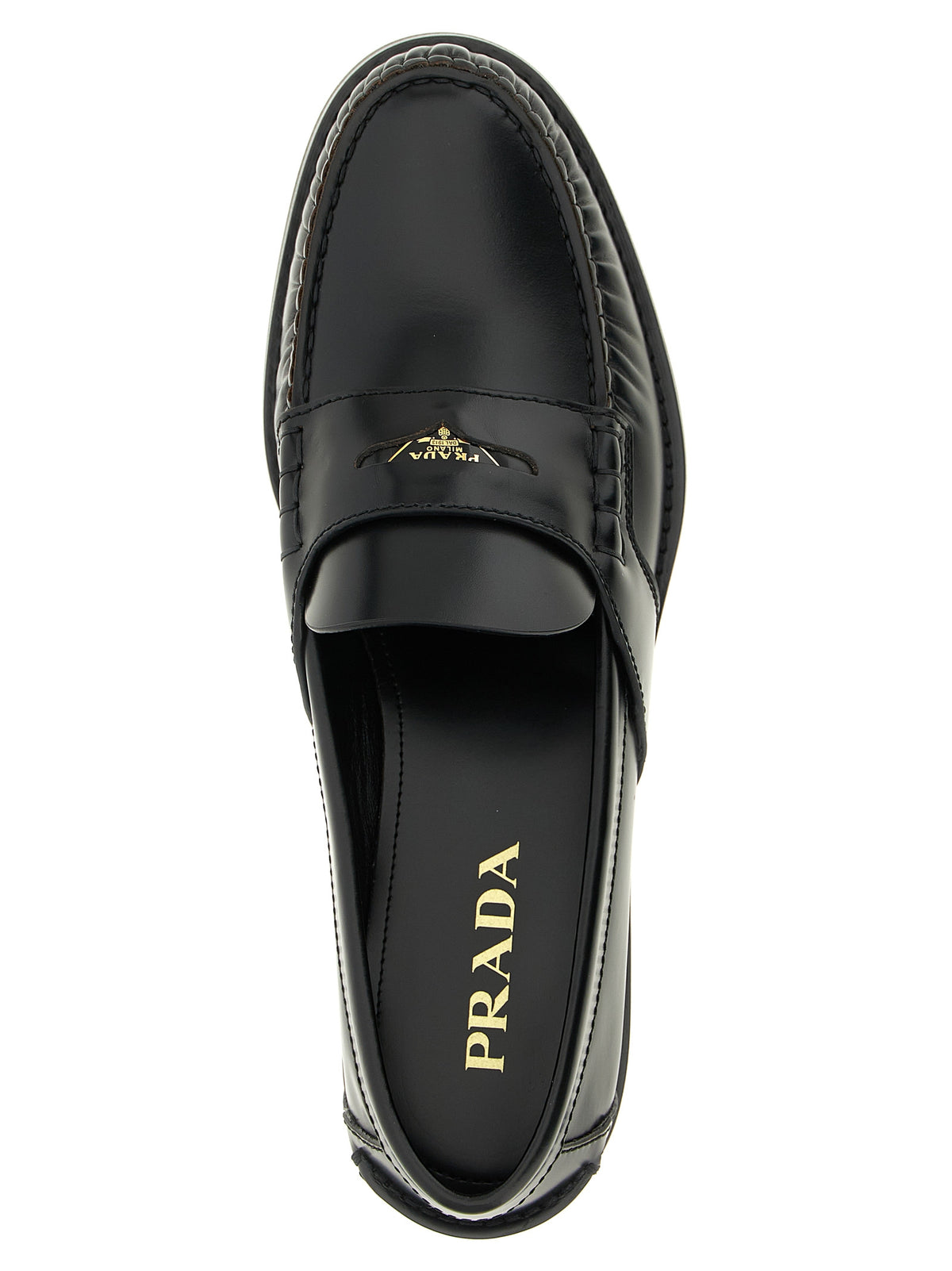Prada Women Leather Loafers