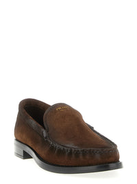 PRADA Prada Women Suede Loafers