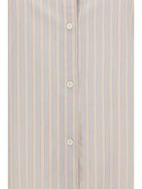 Toteme Women Oversized Striped Shirt In Cotton
