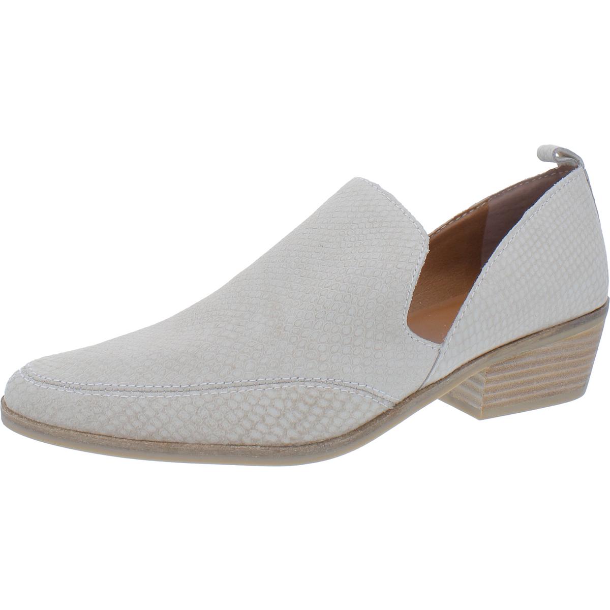 Mahzan Womens Comfort Insole Slip On Loafer Heels