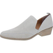 Mahzan Womens Comfort Insole Slip On Loafer Heels