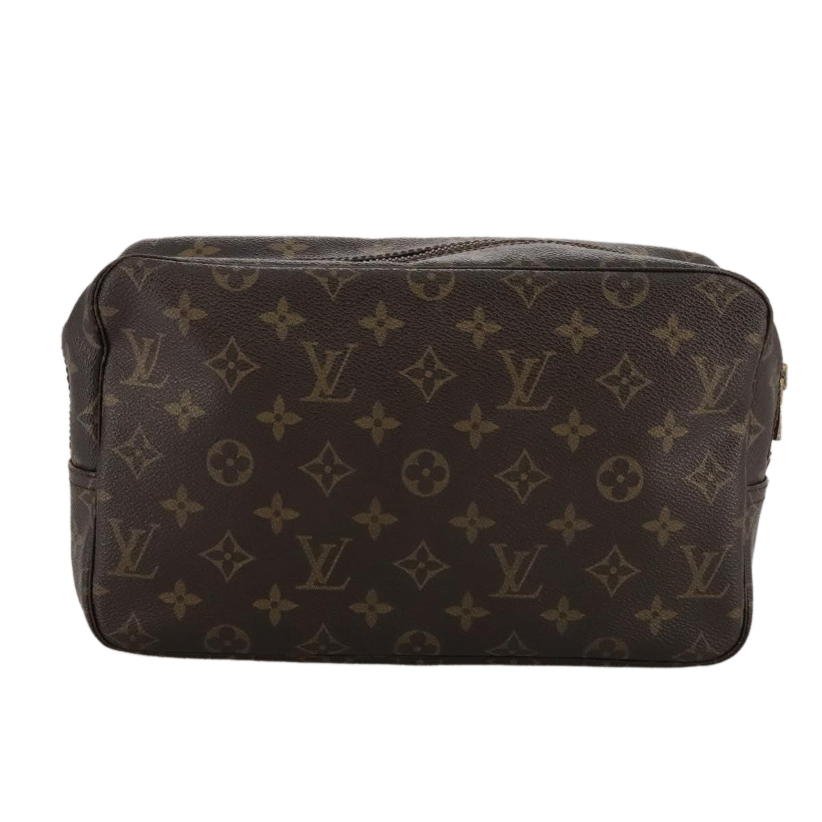 Louis Vuitton Trousse De Toilette Brown Canvas Clutch Bag (Pre-Owned)
