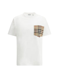 BURBERRY Burberry Women Archive Check Pocket T-Shirt