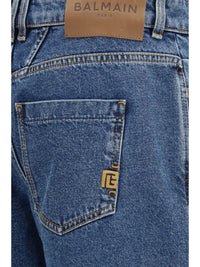 BALMAIN Balmain Women Straight Wide-Leg Jeans