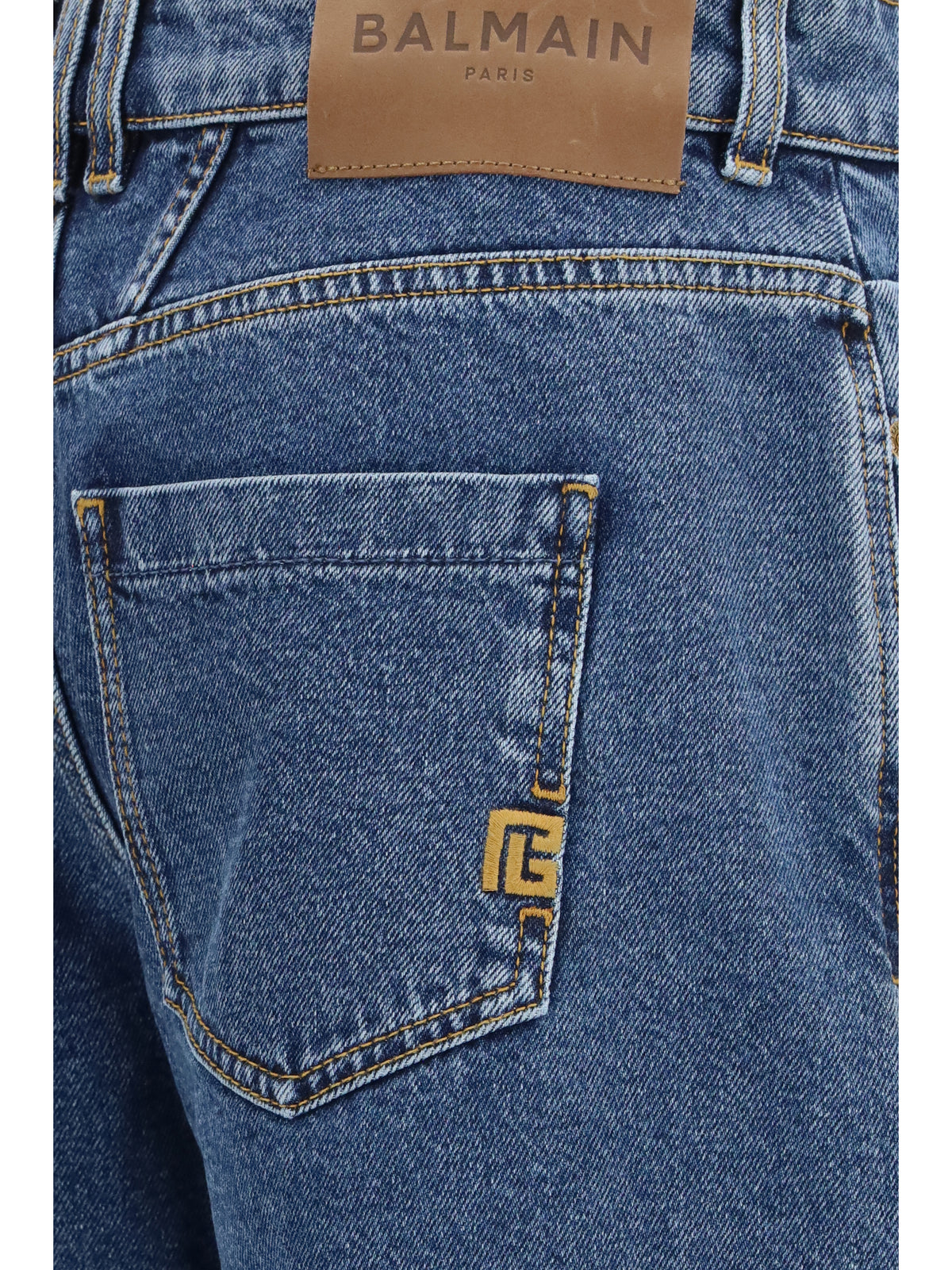 BALMAIN Balmain Women Straight Wide-Leg Jeans