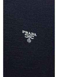 Prada Men Virgin Wool Polo Shirt