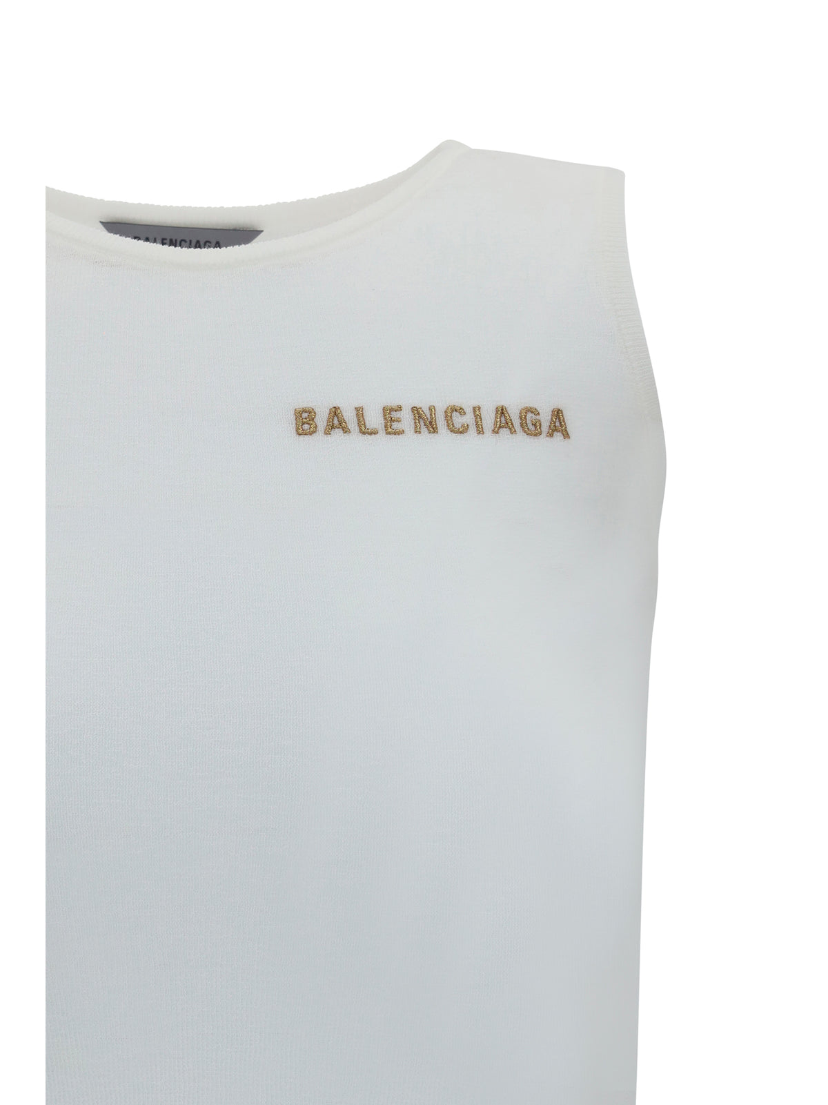 Balenciaga Women Logo Tank Top
