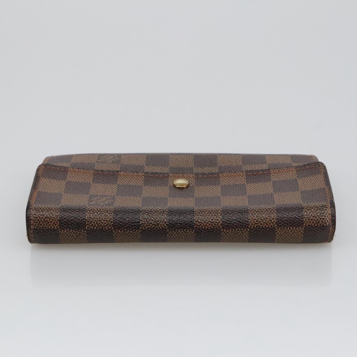 Louis Vuitton Sarah Brown Canvas Wallet  (Pre-Owned)