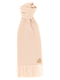 Prada Women Silk And Cashmere Scarf