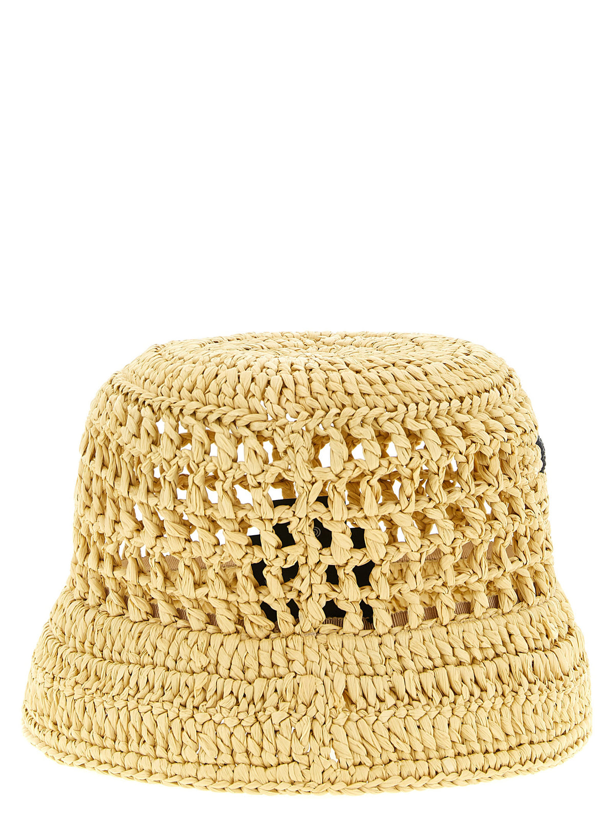 PRADA Prada Women Crochet Logo Bucket Hat