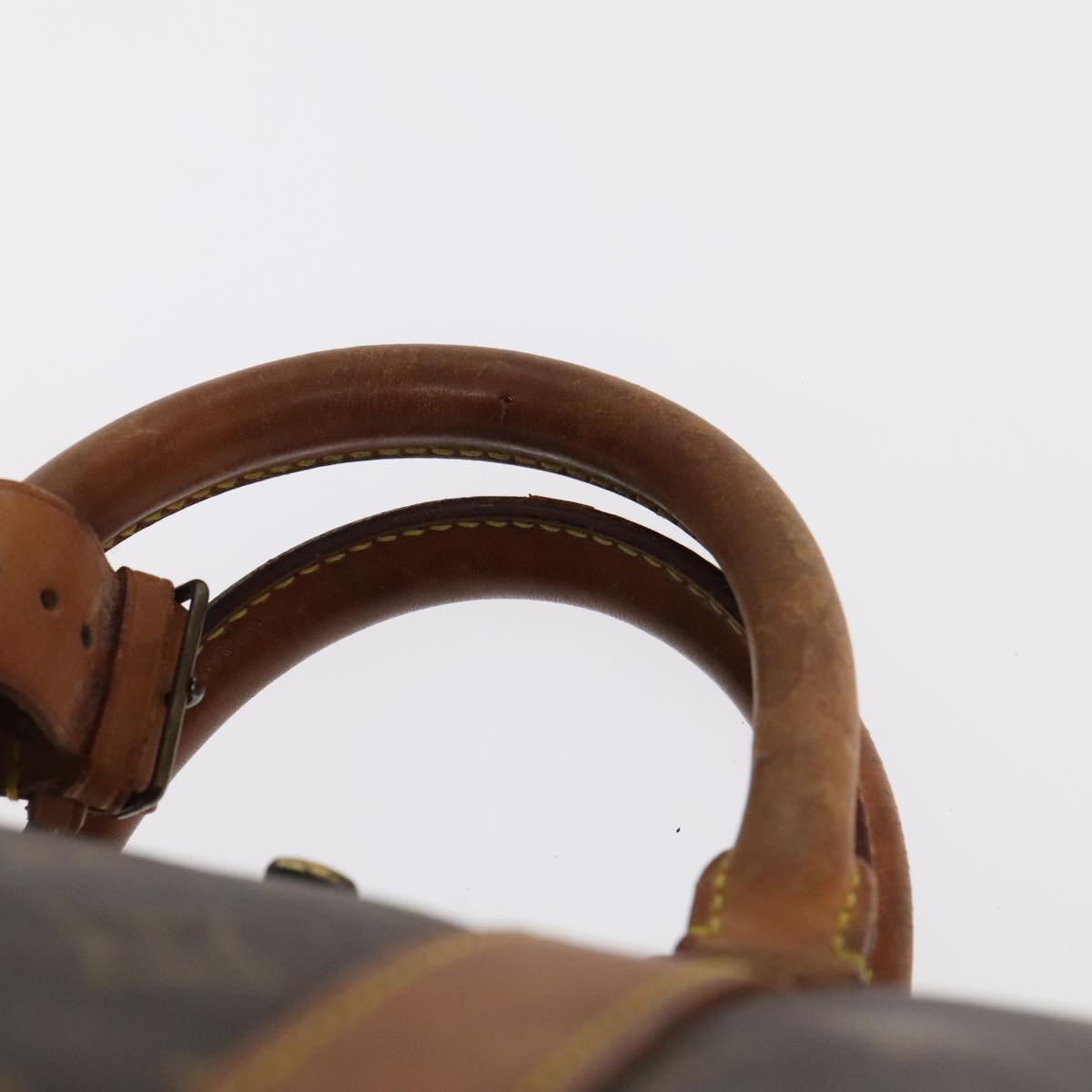 Louis Vuitton Keepall 55 Brown Canvas Travel Bag (Pre-Owned)
