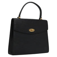Louis Vuitton Malesherbes Black Leather Handbag (Pre-Owned)