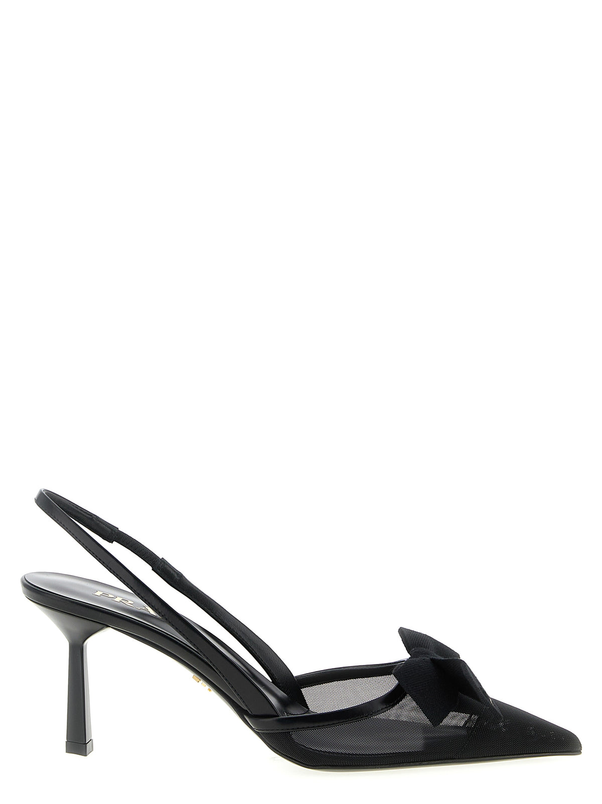 PRADA Prada Women Mesh Slingback With Bow