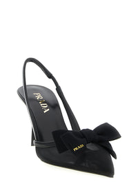 PRADA Prada Women Mesh Slingback With Bow