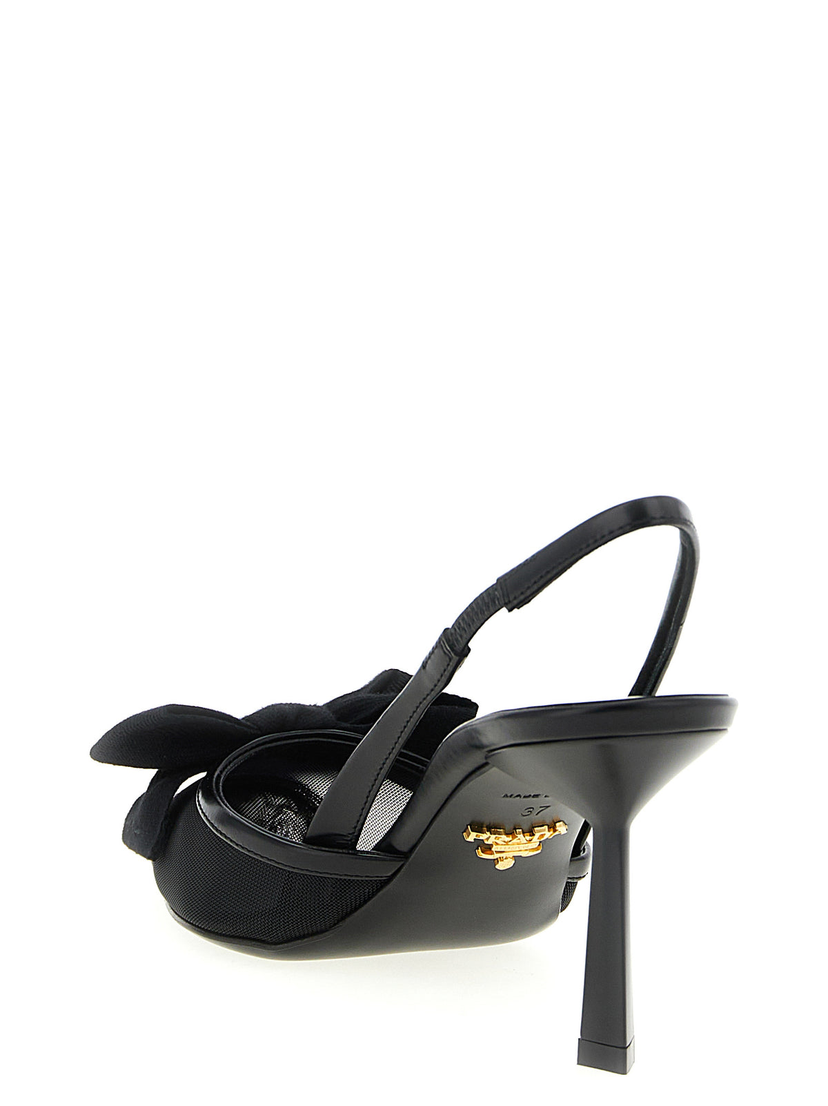 PRADA Prada Women Mesh Slingback With Bow