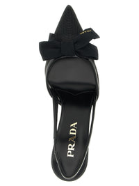 PRADA Prada Women Mesh Slingback With Bow