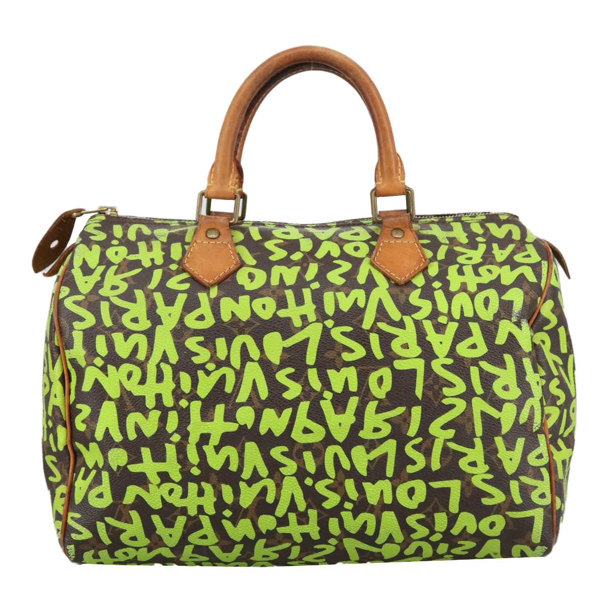 Louis Vuitton Speedy 30 Brown Canvas Handbag (Pre-Owned)