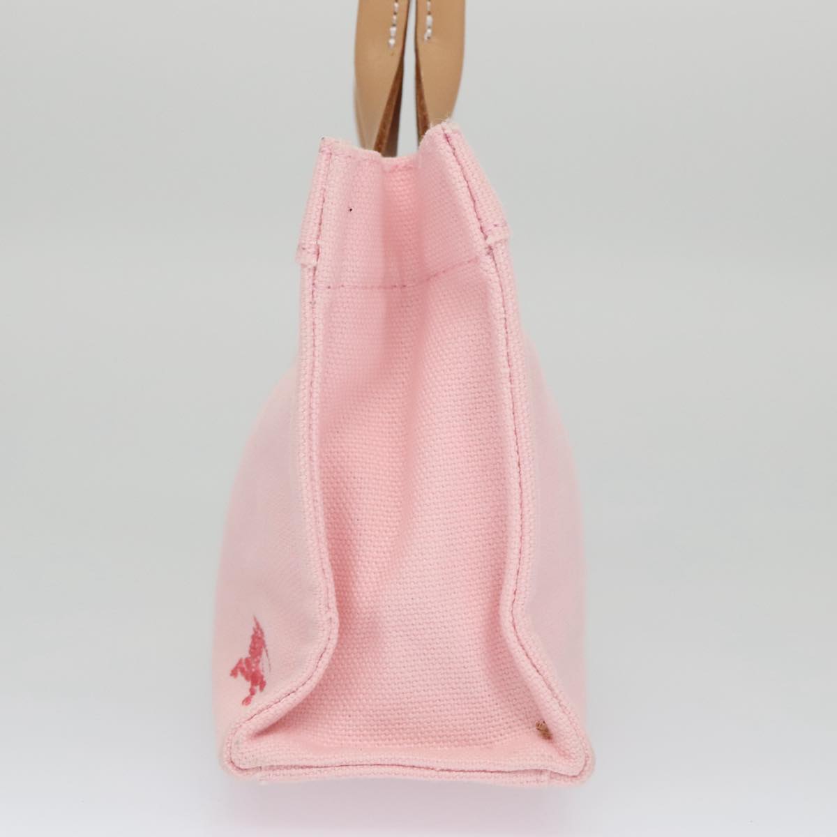 Burberry Blue Label Pink Canvas Handbag (Pre-Owned)