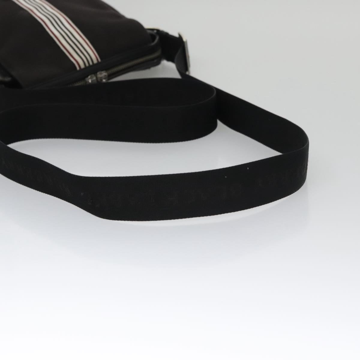 Burberry Black Canvas Shoulder Bag (Pre-Owned)