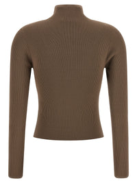 Alexander Wang Women Logo Ribbed Sweater