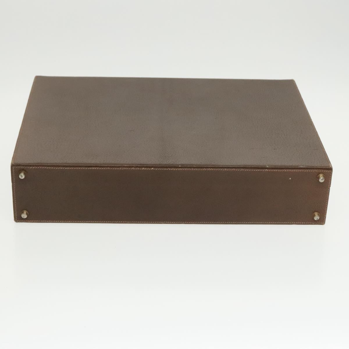 Gucci Brown Leather Travel Bag (Pre-Owned)