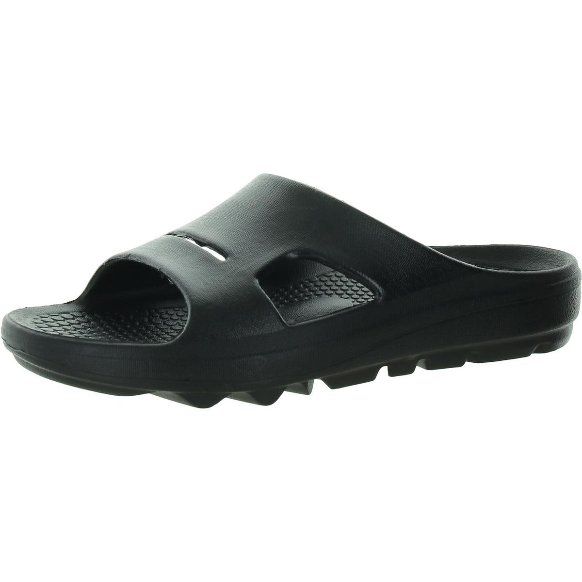 FUSION 2 Womens Round toe Comfy Pool Slides