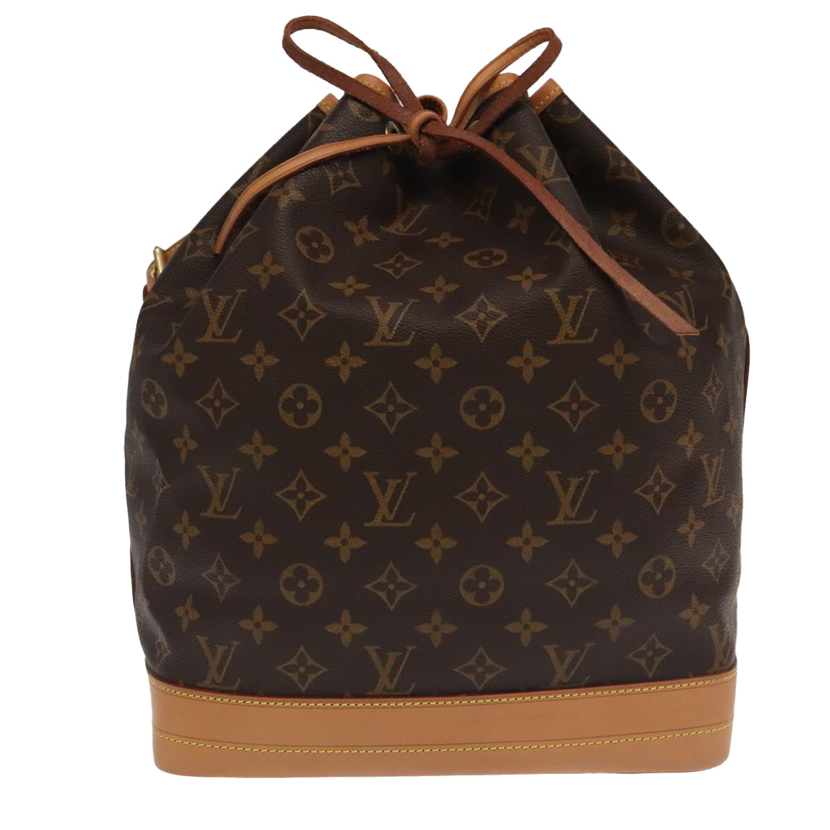 Louis Vuitton Noé Brown Canvas Shoulder Bag (Pre-Owned)