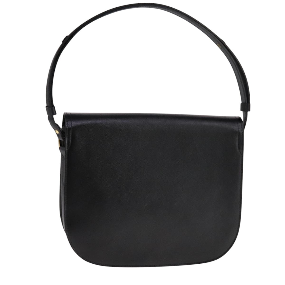 Yves Saint Laurent Black Leather Shoulder Bag (Pre-Owned)