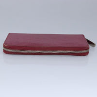 Louis Vuitton Zippy Wallet Pink Leather Wallet (Pre-Owned)