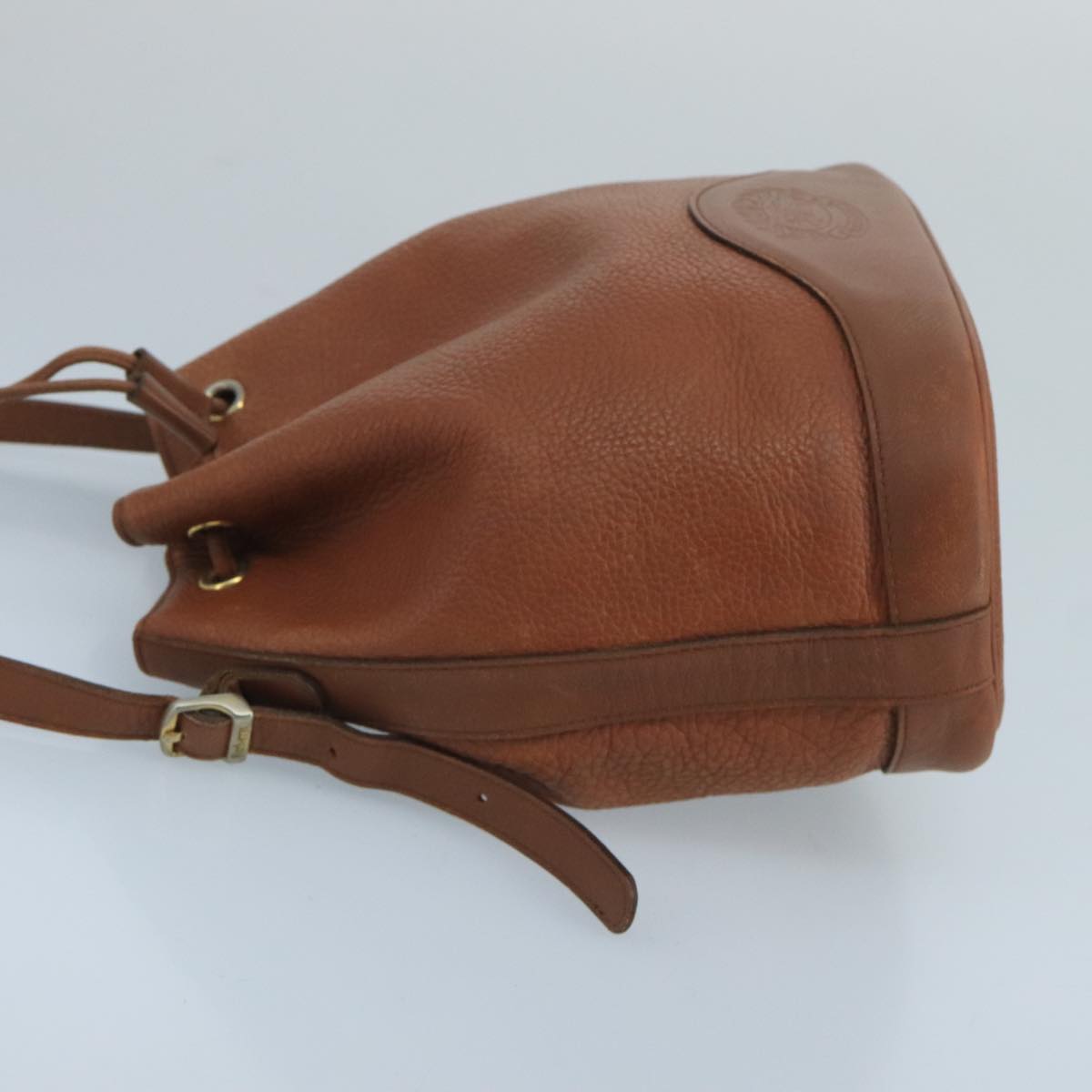 Burberry Brown Leather Shoulder Bag (Pre-Owned)