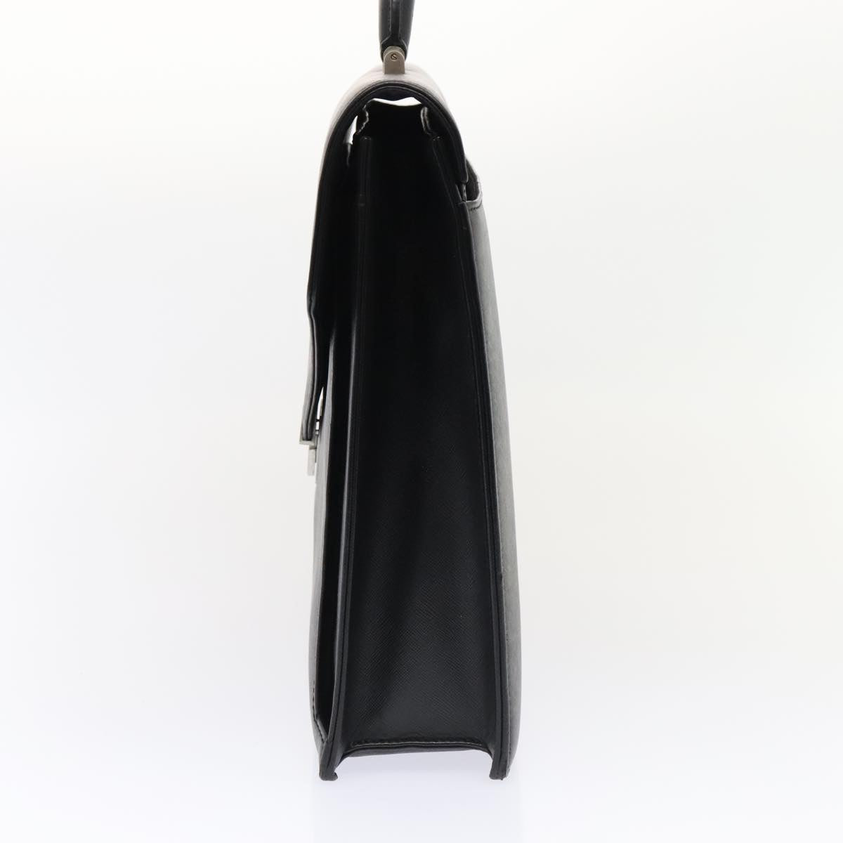 Burberry Black Leather Briefcase Bag (Pre-Owned)
