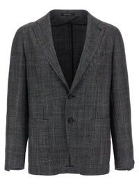 Tagliatore Men Check Patterned Blazer
