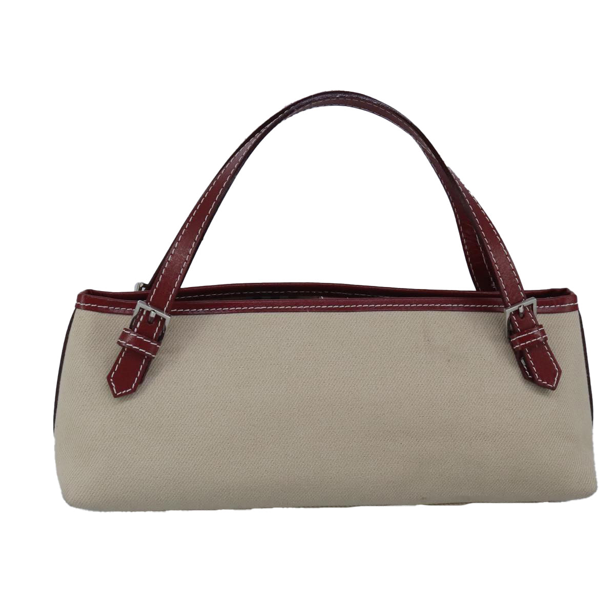 Burberry Blue Label Beige Canvas Handbag (Pre-Owned) OS Beige