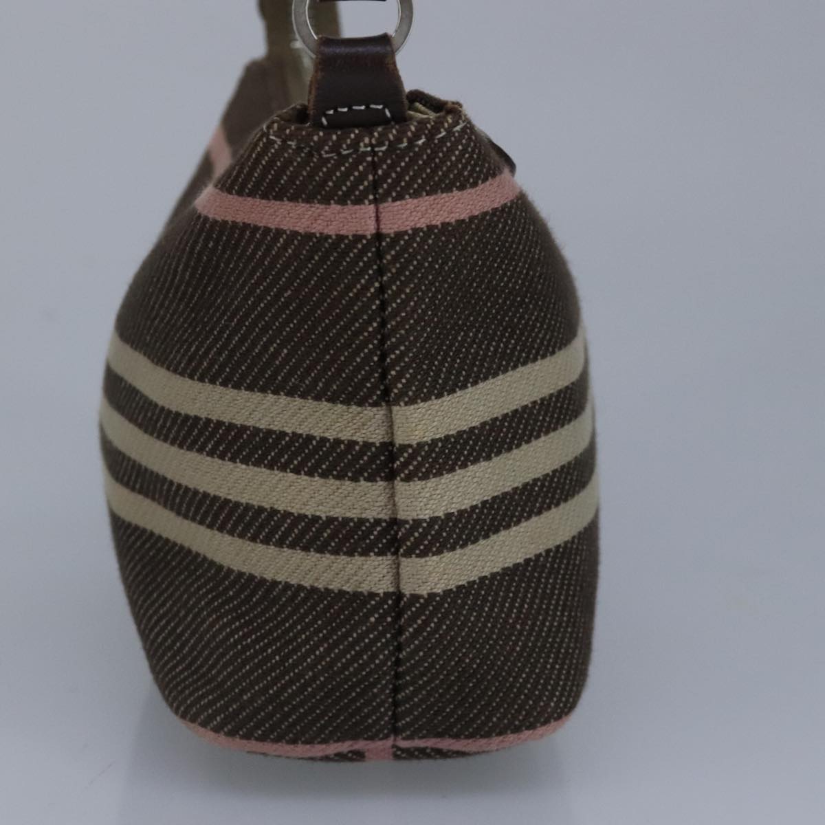 Burberry Blue Label Brown Canvas Shoulder Bag (Pre-Owned)