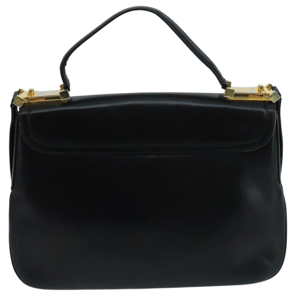 Gucci Black Leather Shoulder Bag (Pre-Owned)