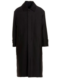 Valentino Garavani Men Valentino Pink Pp Collection Reversible Long Coat